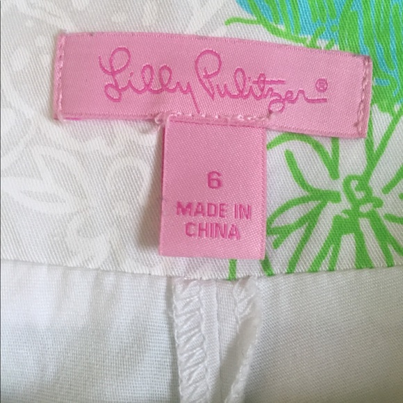 Lily Pulitzer January Skort White Lioness Size 6 - Picture 3 of 8
